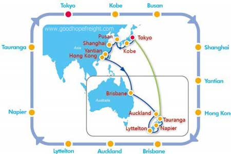 cosco tracking australia