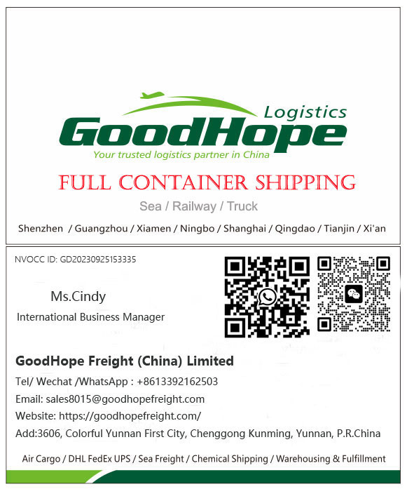 Goodhope full container shipping sales