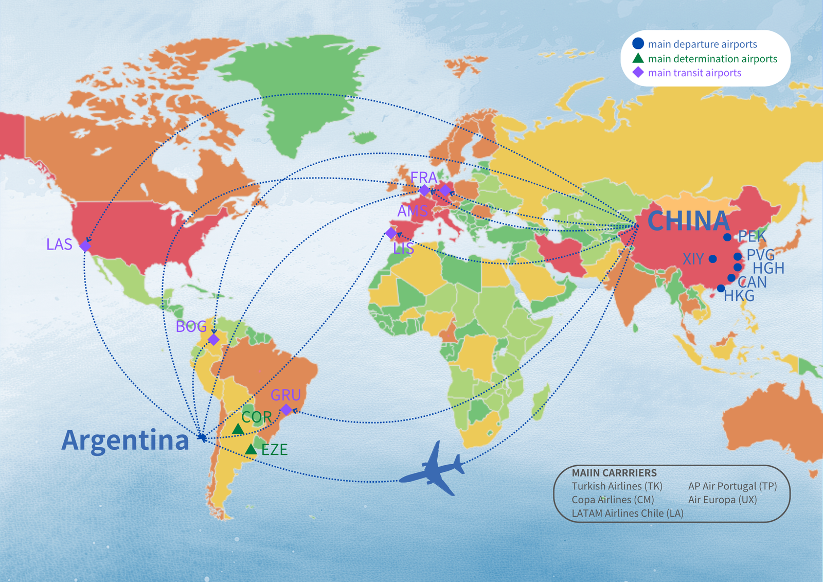 air freight to Argentina