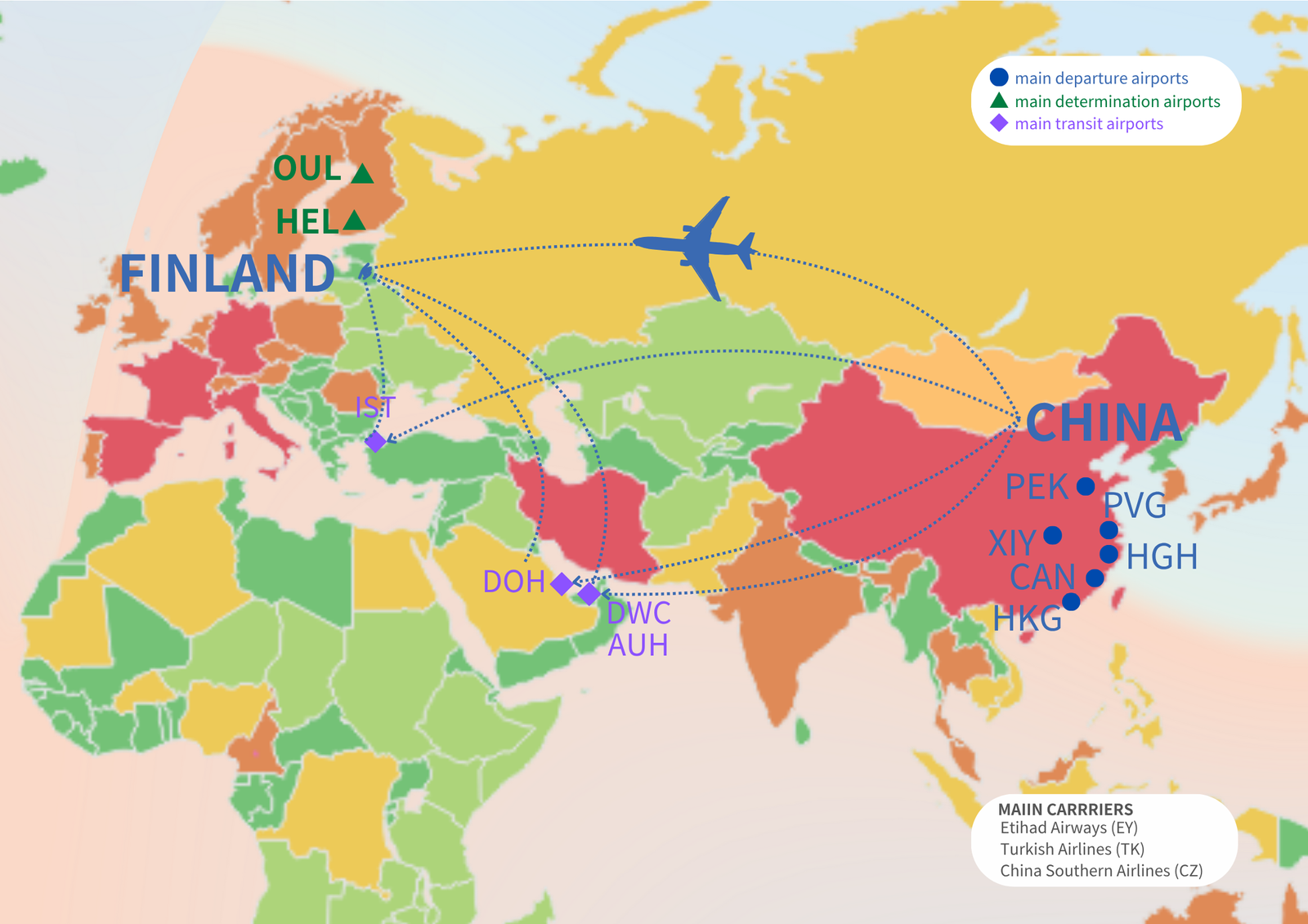 air freight to Finland