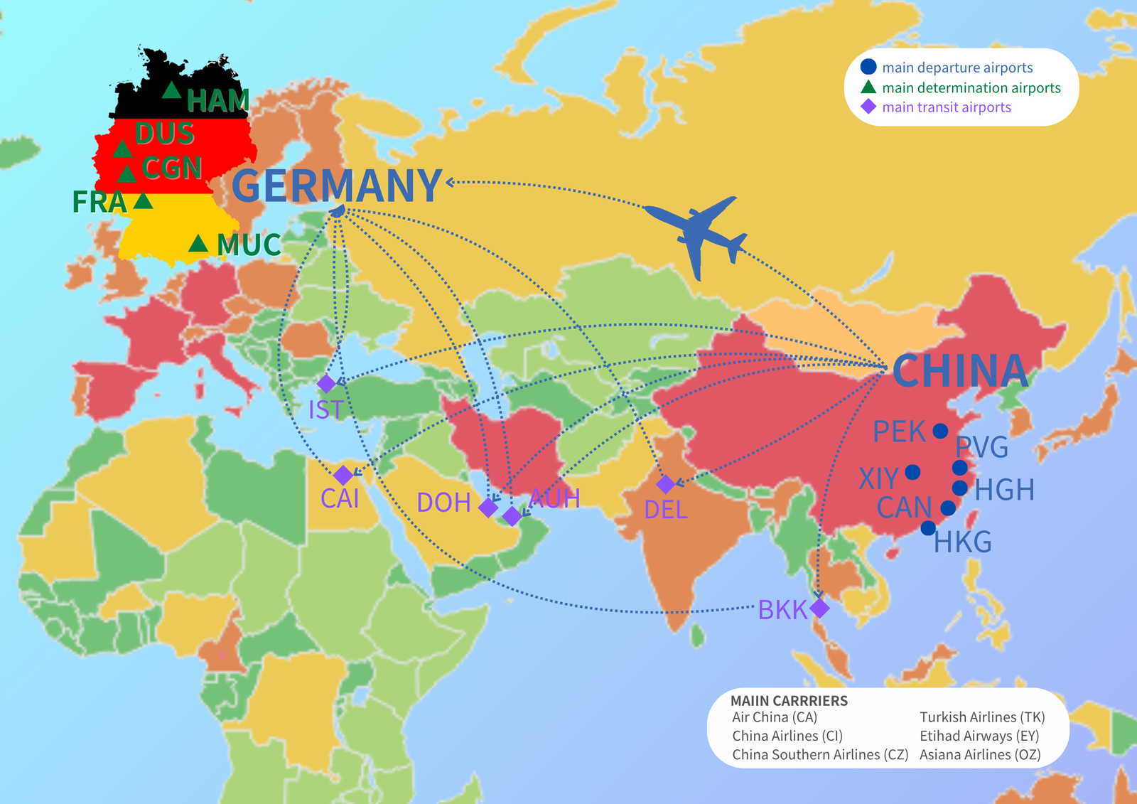 Air Freight from China to Germany