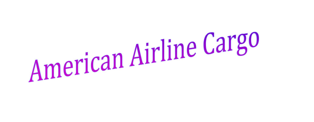 american airlines cargo
