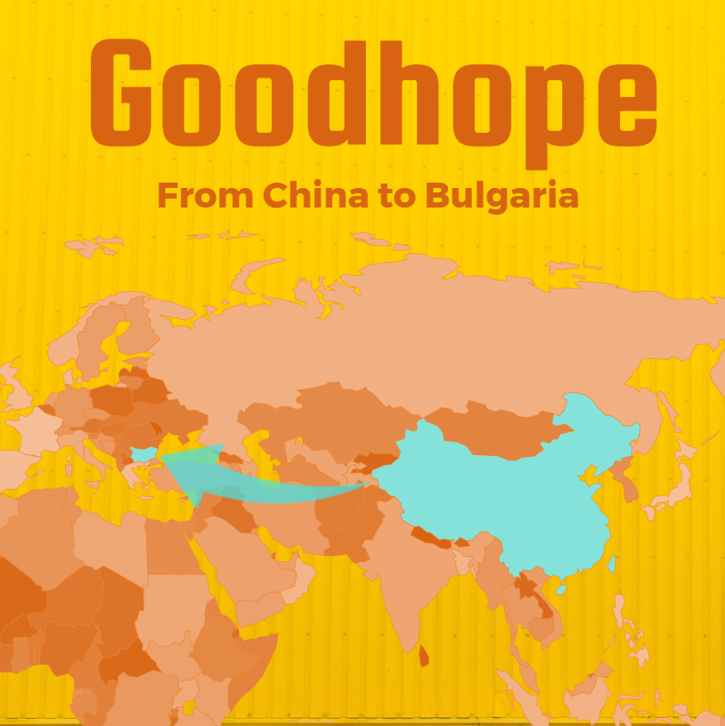LCL shipping cost from China to Bulgaria in 2025