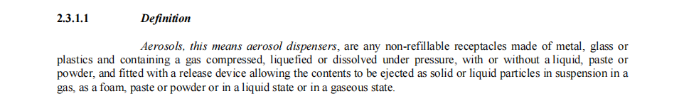 Aerosol explosion hazard illustration - pressurized container safety warning