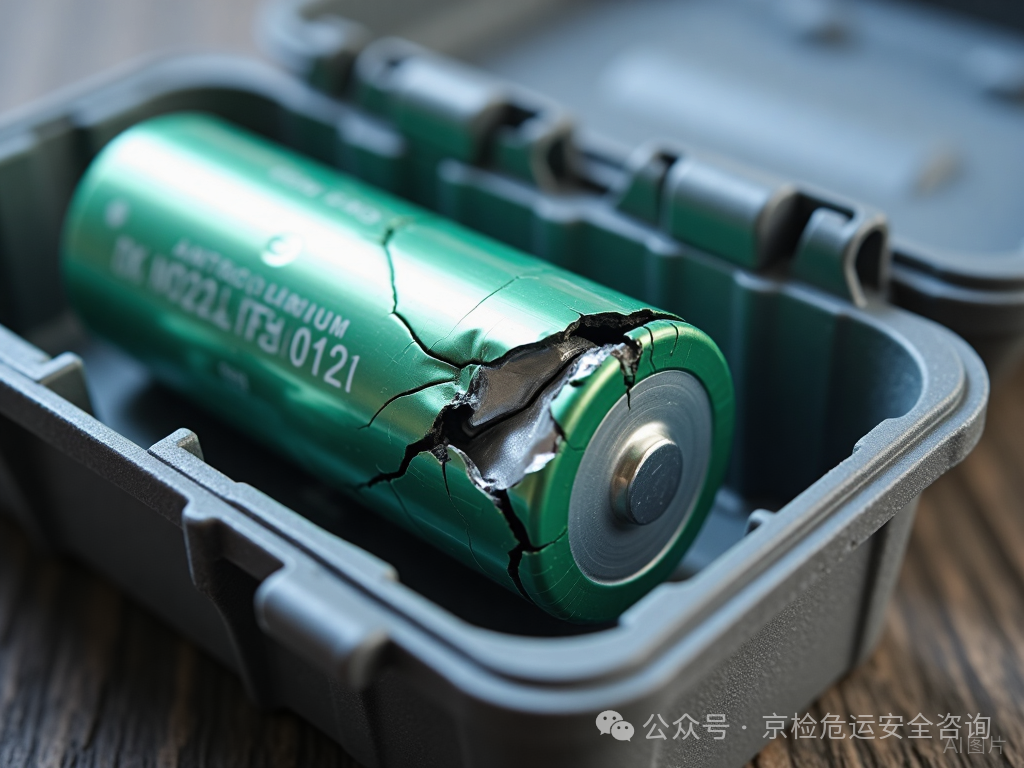 Damaged, defective, or end-of-life lithium battery - UN 3480 Class 9 dangerous goods for transport