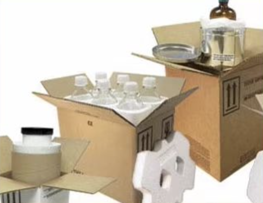 Combination packaging - outer packaging with inner packagings secured inside