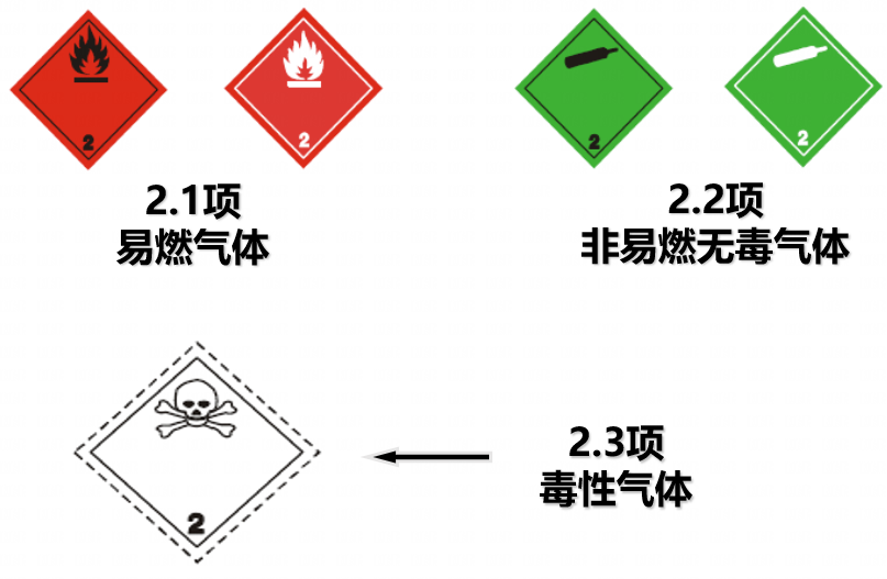 DG Class 2 Gases
