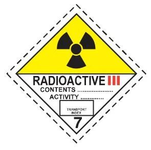 Radioactive Category III-Yellow Label