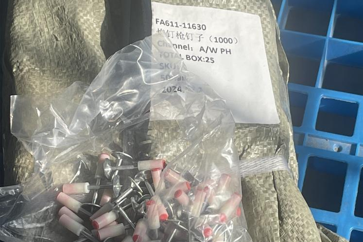 Integrated Nails - Commonly misdeclared as general cargo