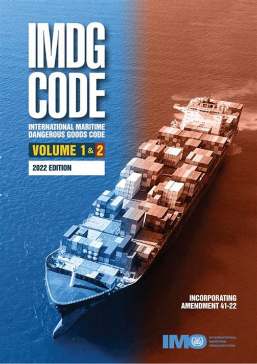 IMDG Code shipping guide cover - dangerous goods transport from China