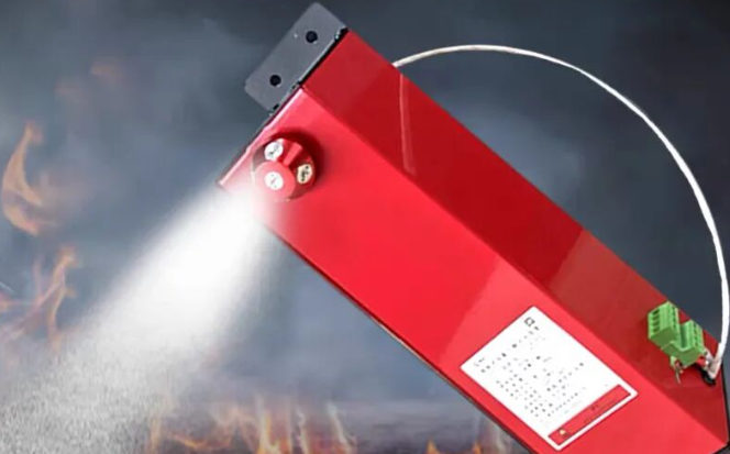 Perfluorohexanone fire suppression system structure diagram