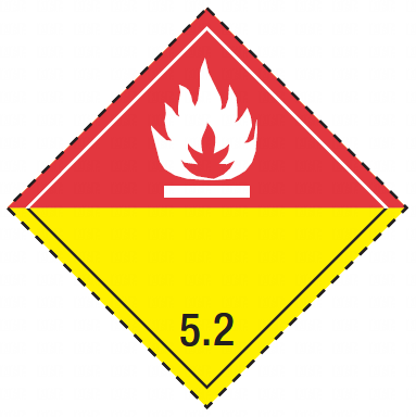 Class 5.2 Organic Peroxide Label Alternative