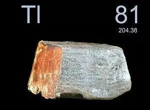 Thallium and its compounds - toxic substance transport safety