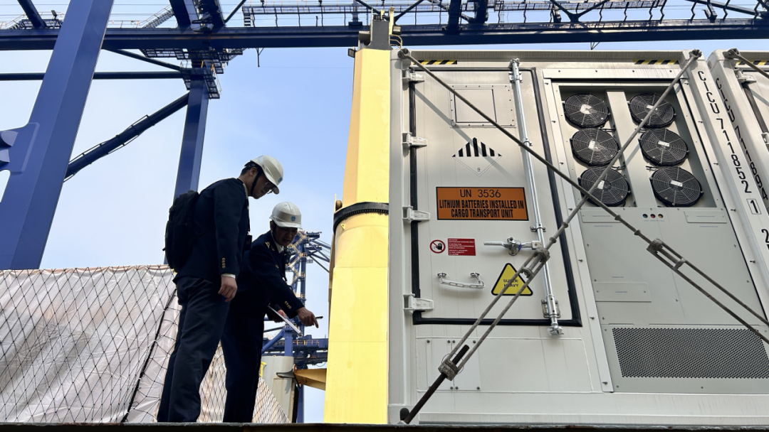 IMDG Code stowage and segregation requirements for UN 3536 Energy Storage Containers - On deck only from 2026