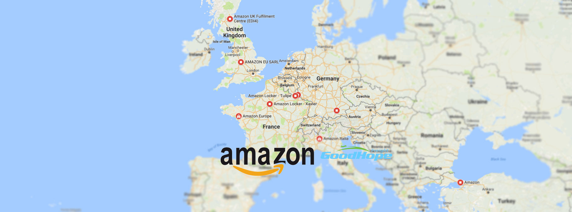 Amazon FBA uk germany france spain italy Warehouse Address