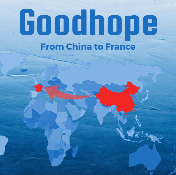 Current air freight price from China to France in 2025