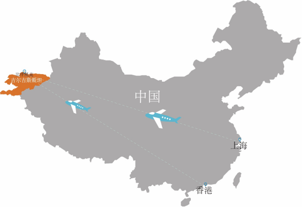 Air Freight from China to Kyrgyzstan