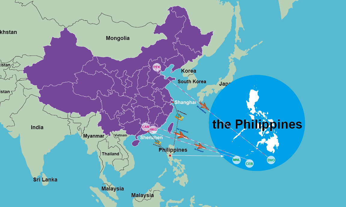 shipping rates from china to the philippines