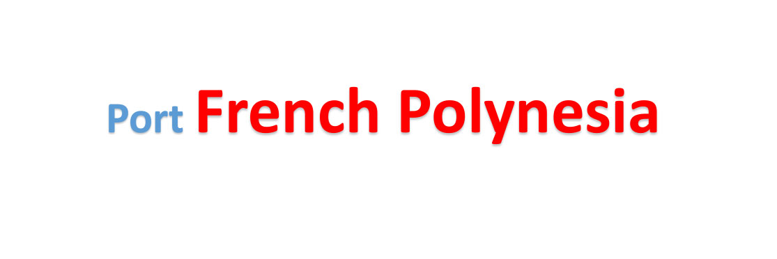 French Polynesia Sea port Container