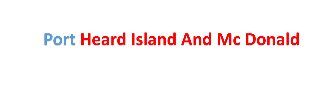 Heard Island and Mc Donald Islands Sea port Container