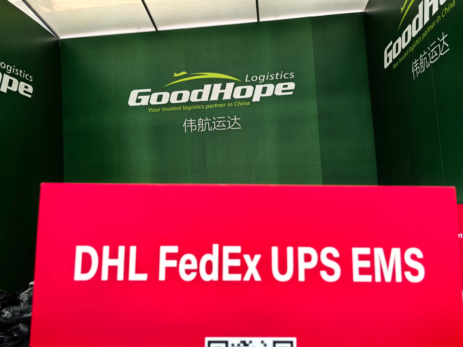 freight forwarder at the Canton Fair Exhibition's Opening Day