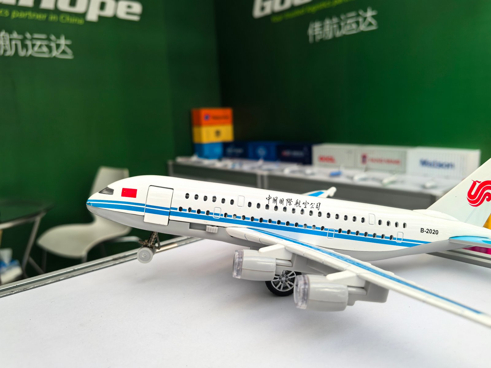 freight forwarder at the Canton Fair Exhibition's Opening Day