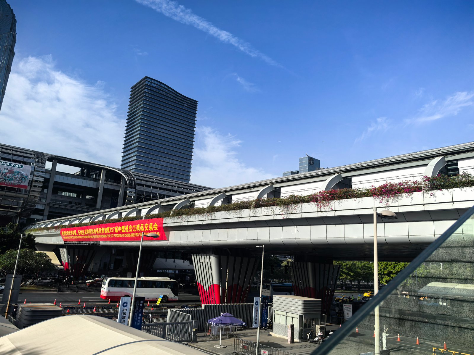 freight forwarder at the Canton Fair Exhibition's Opening Day