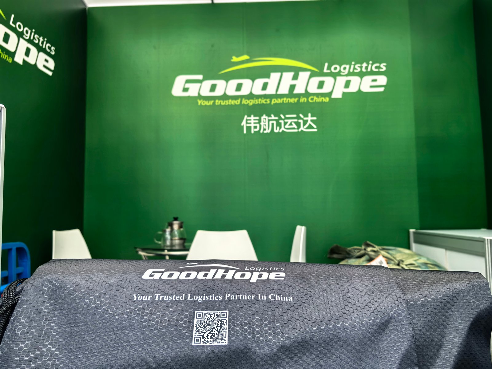 freight forwarder at the Canton Fair Exhibition's Opening Day