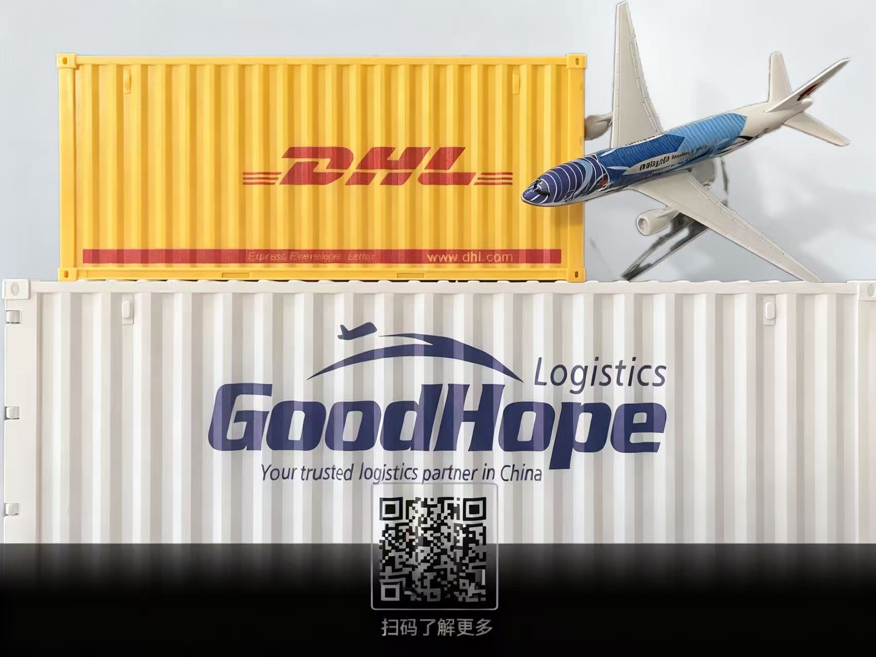 DHL international express shipping from China to Ireland