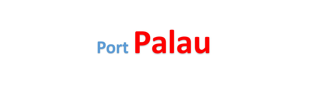 Palau Sea port Container