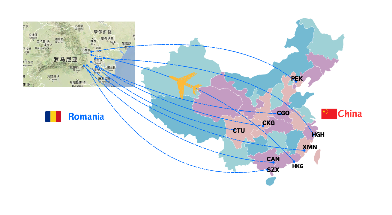 FedEx Express Shipping Guide from China to Romania