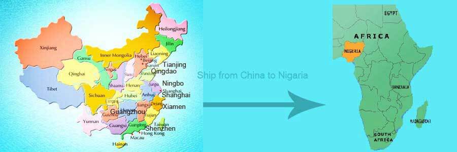 shipping from china to nigeria