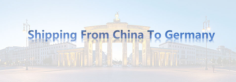 shipping from China to germany