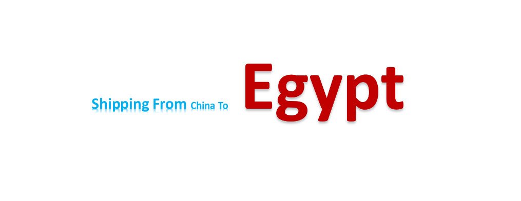 shipping from China to Egypt