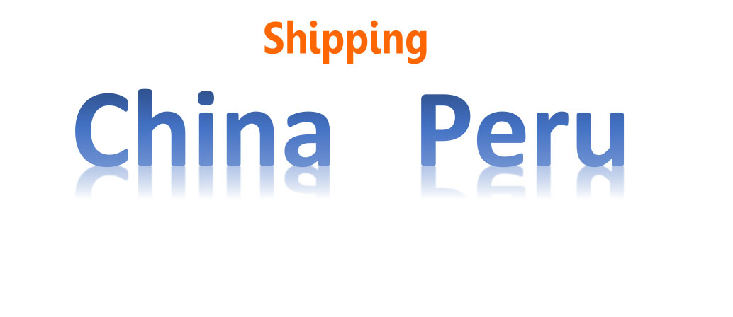 shipping from china to peru