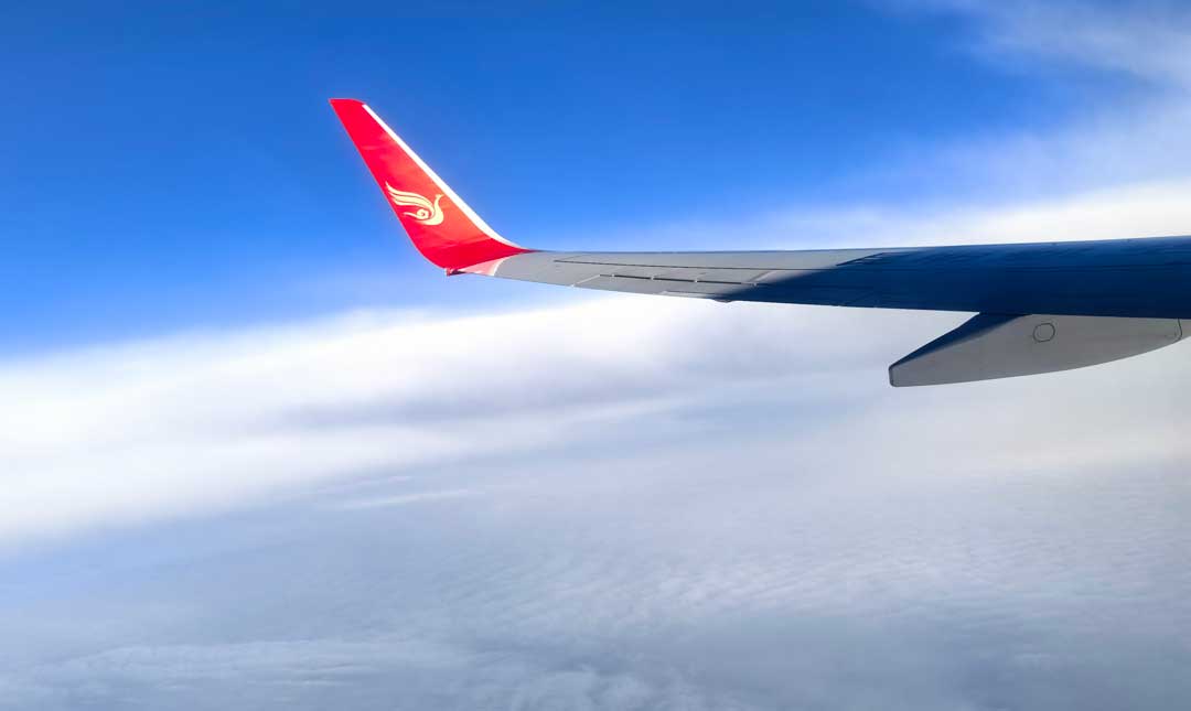 Door to door from China to Canada by Air