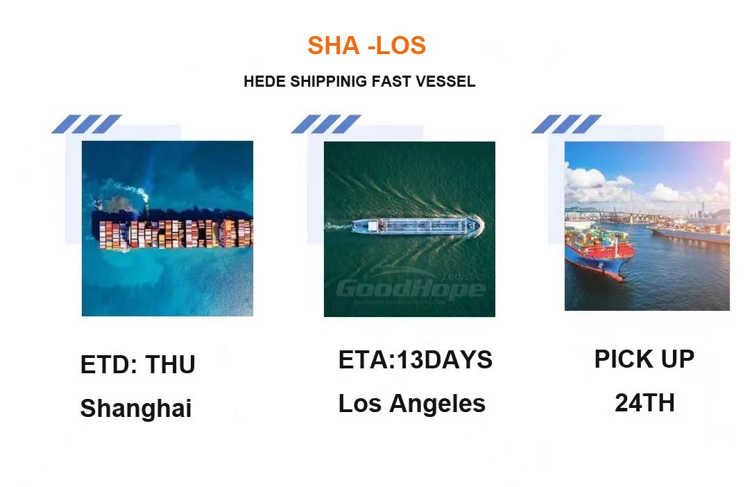 Hede Shipping from China to the usa