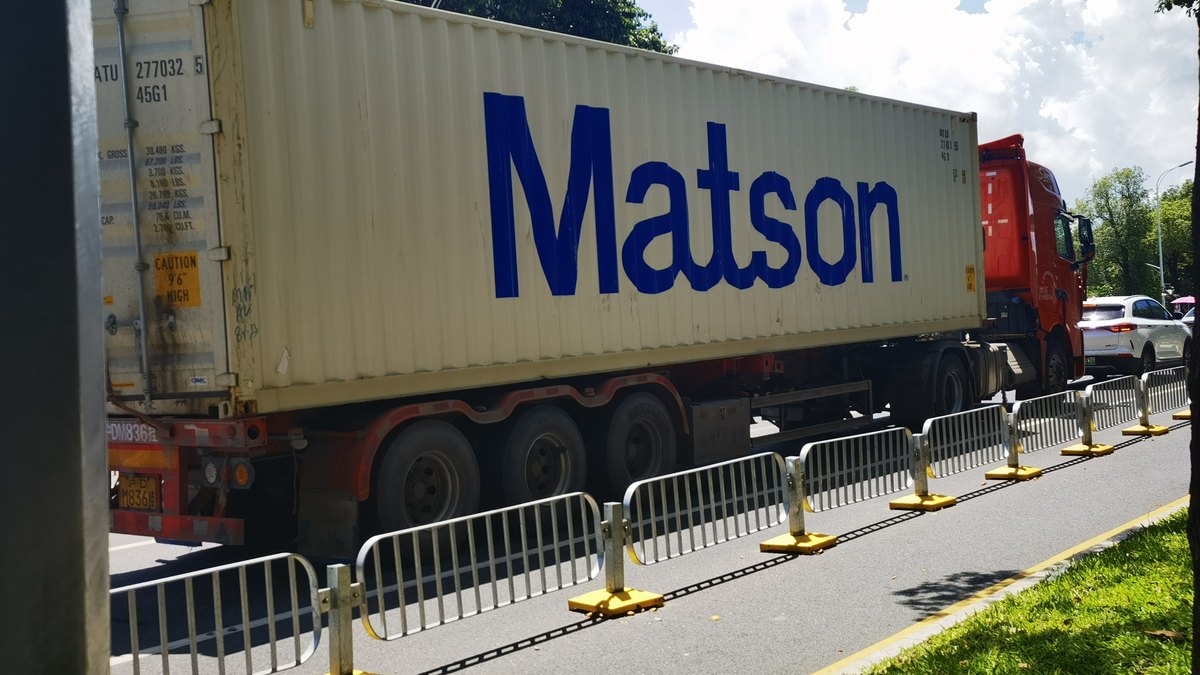 Maersk containers at Tianjin Port, China — dated FCL rate log for containers from China to Turkey