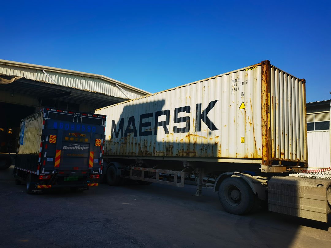 warehouse container loading qingdao shenzhen guanzhou